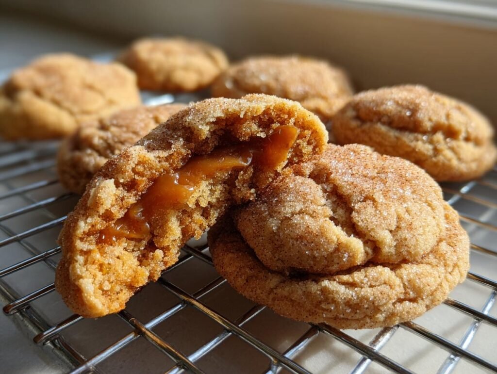 Brown Butter Salted Caramel Snickerdoodles