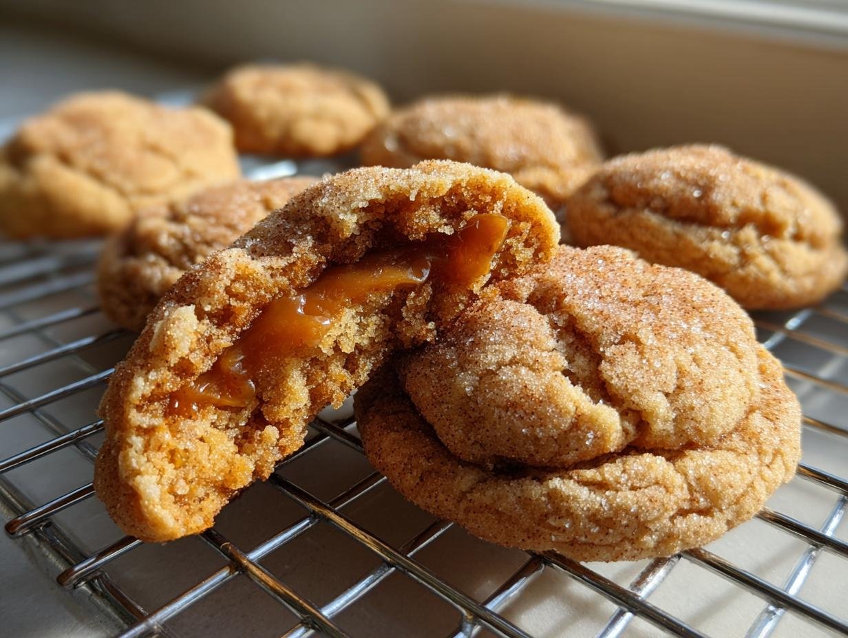 Brown Butter Salted Caramel Snickerdoodles