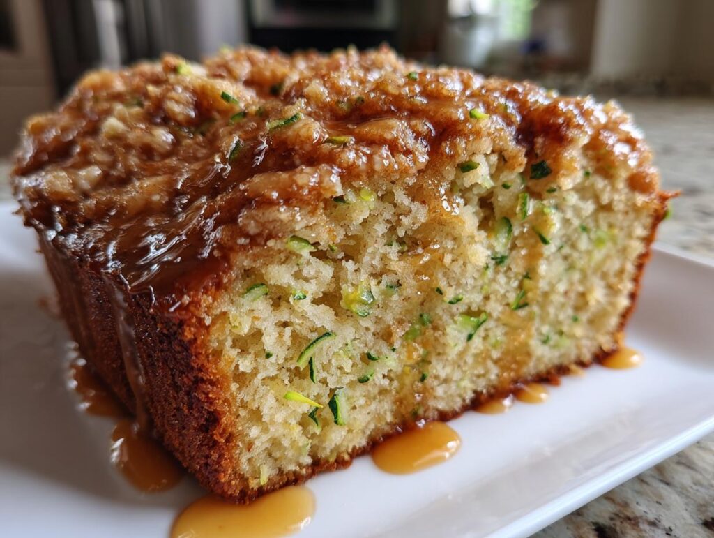 Brown Butter Zucchini Coffee Cake