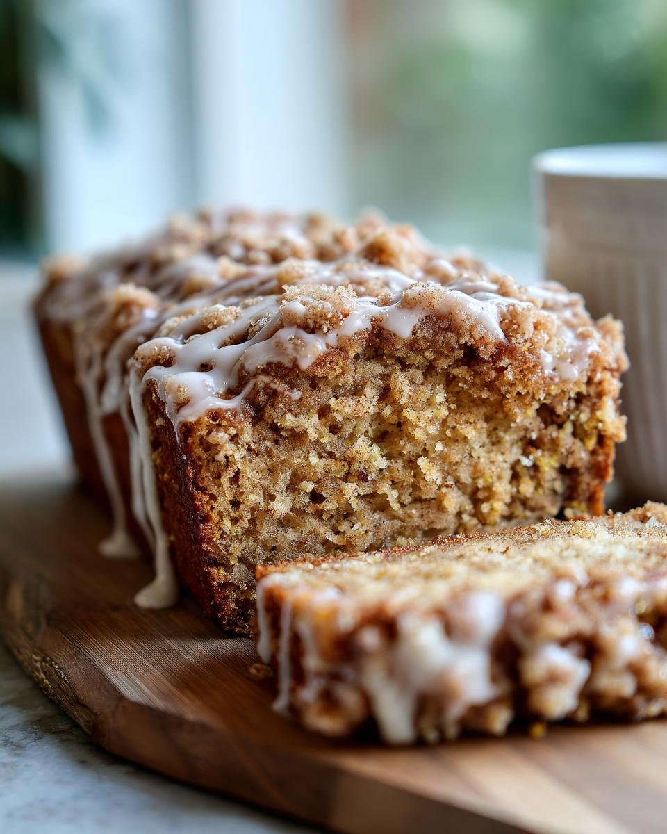 Brown Butter Zucchini Coffee Cake - detail 2