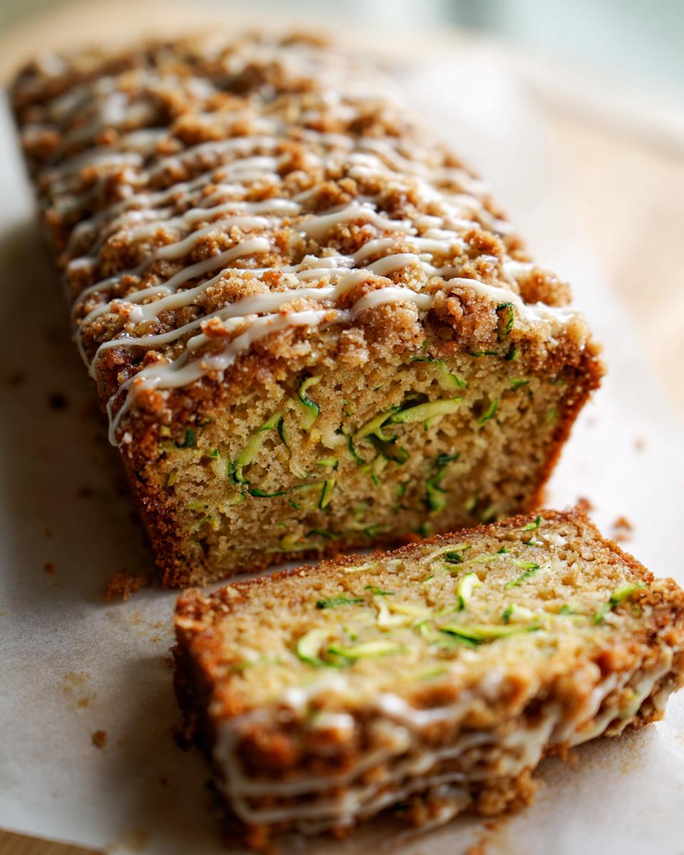 Brown Butter Zucchini Coffee Cake - detail 2