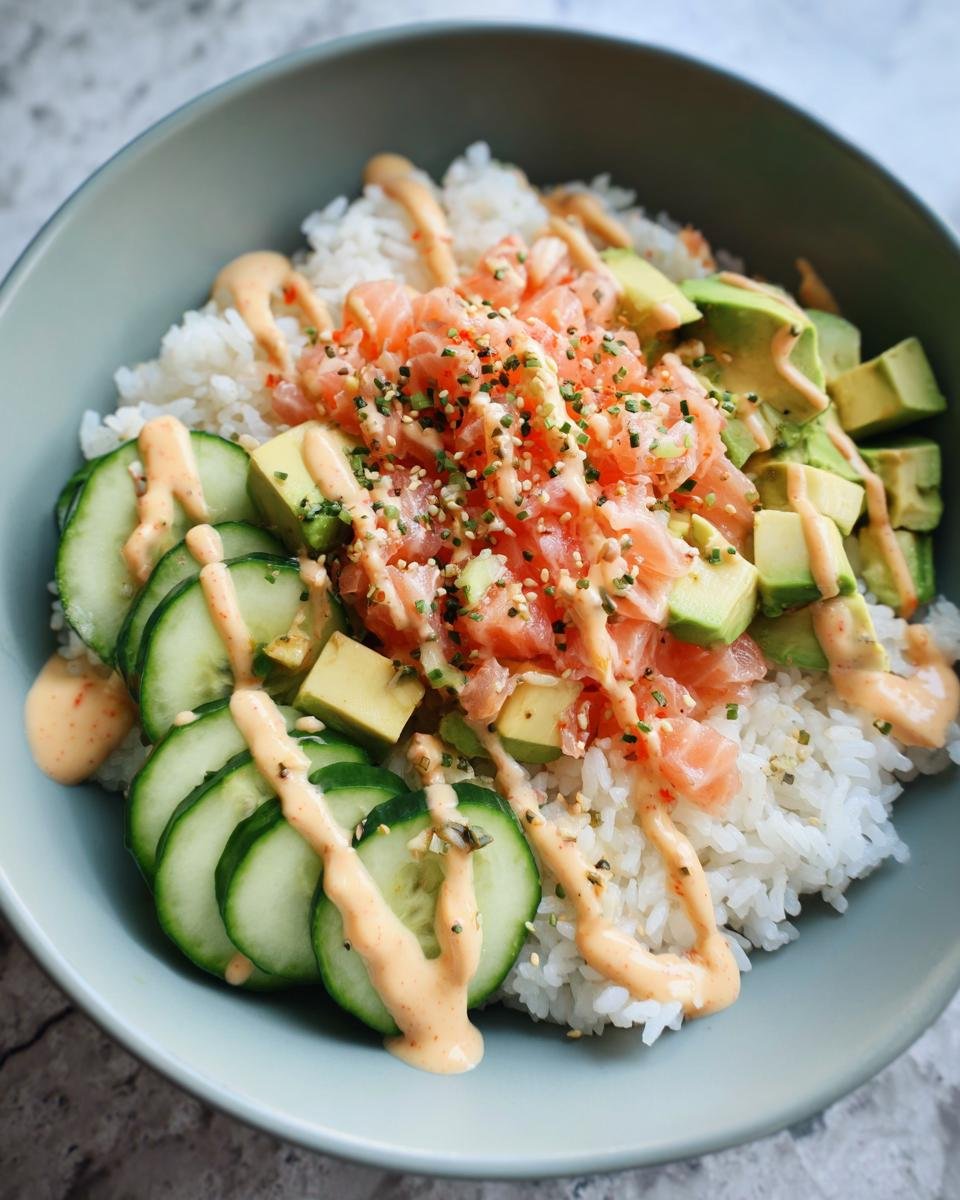 California Roll in a Bowl - detail 1