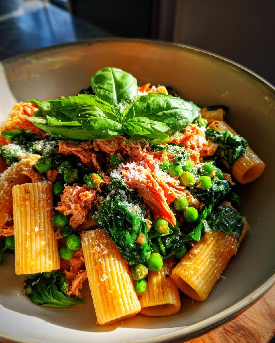 Canned Salmon Pasta - detail 1