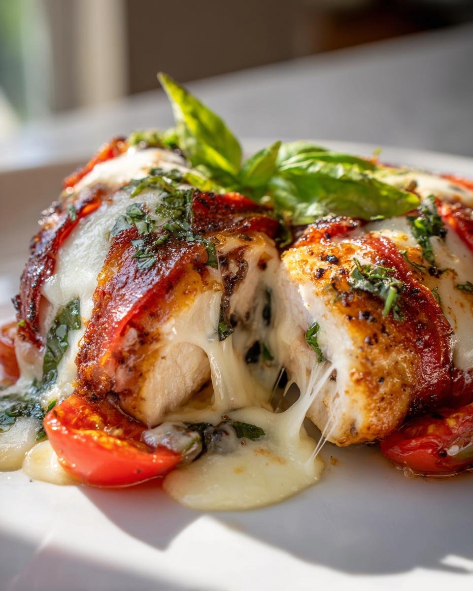 Caprese Stuffed Chicken - detail 1