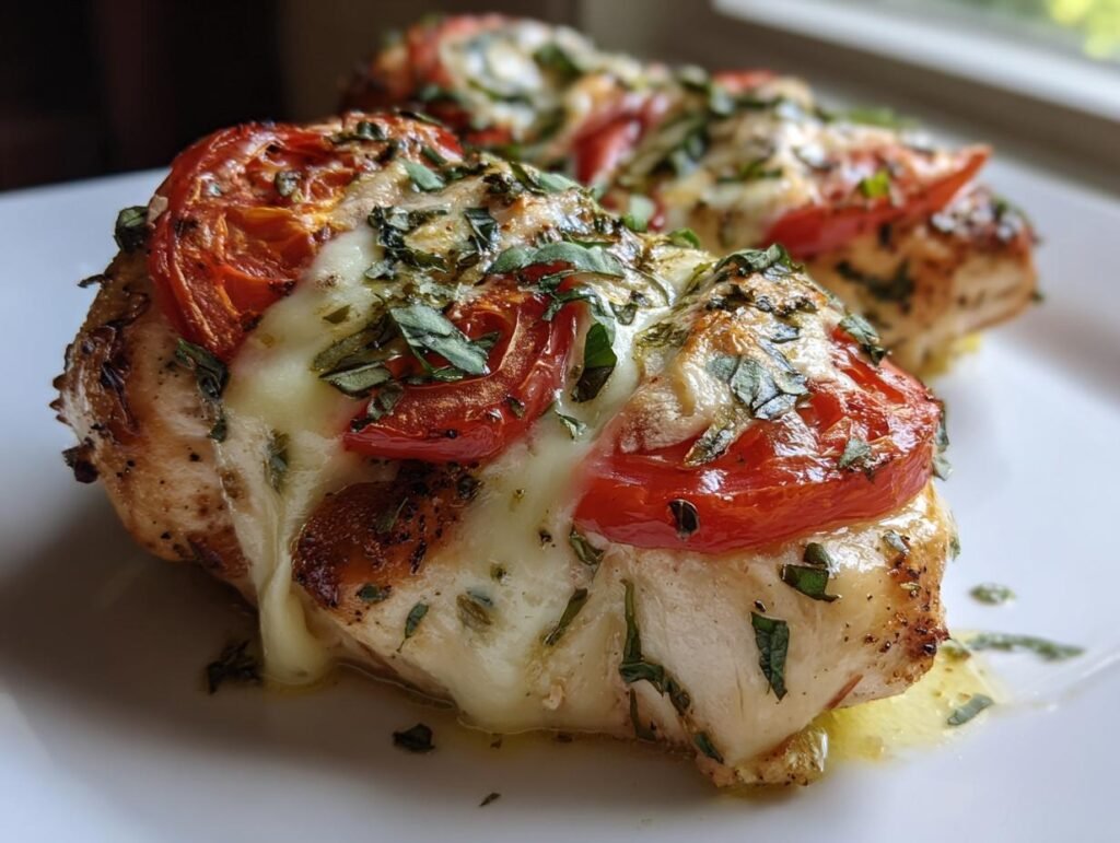 Caprese Stuffed Chicken