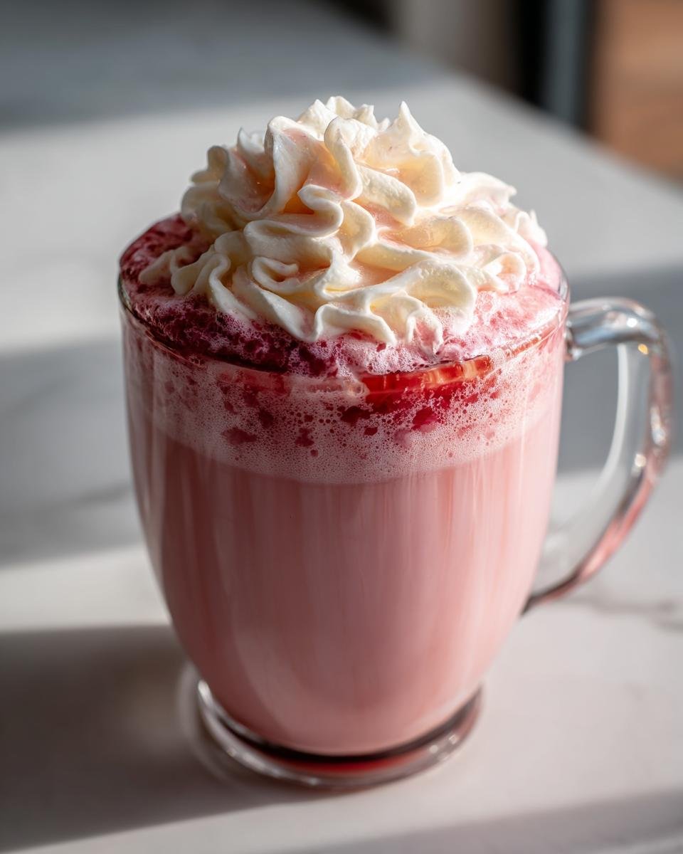 Cherry Vanilla Tea Latte - detail 1