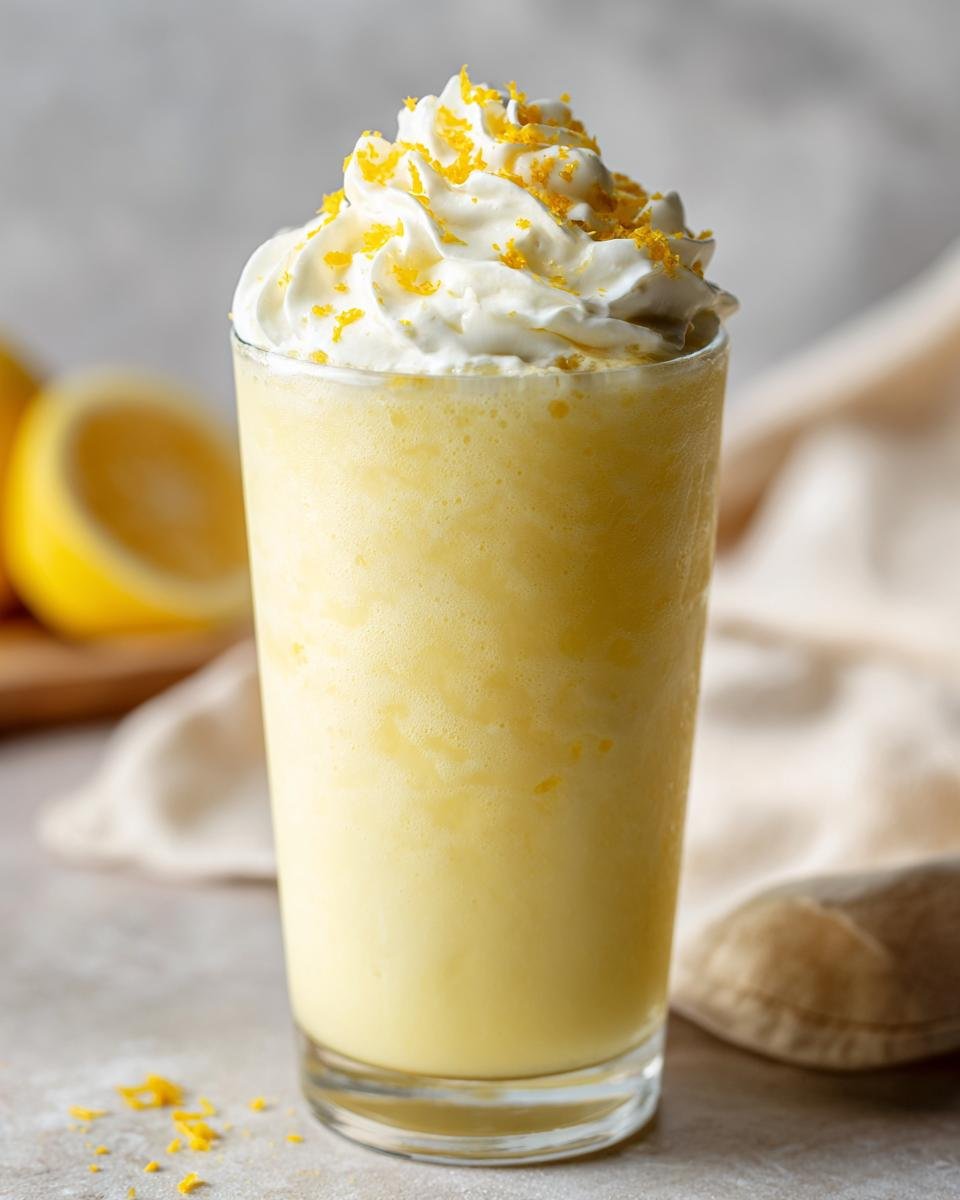 Chick-Fil-A Frosted Lemonade Copycat - detail 1