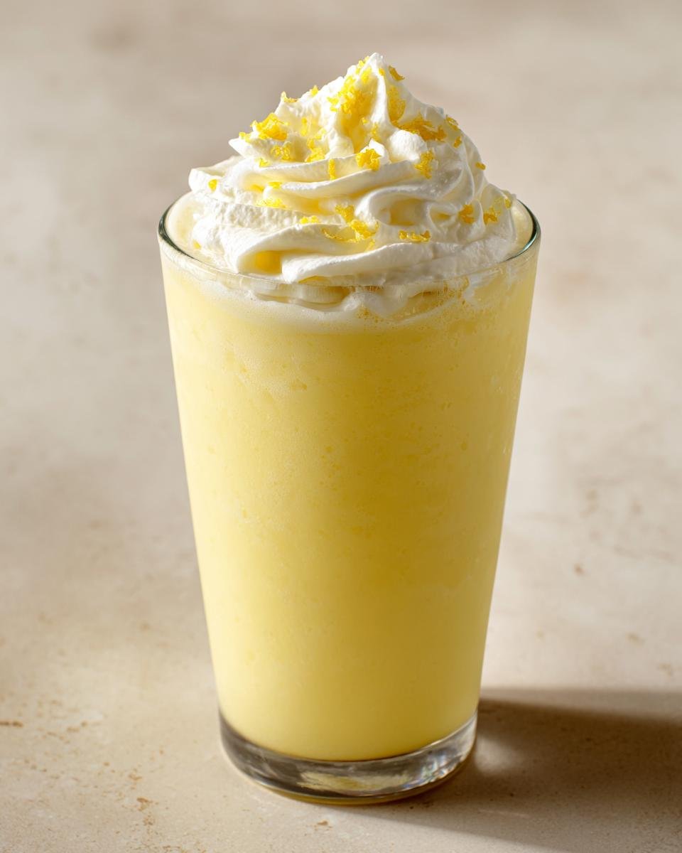 Chick-Fil-A Frosted Lemonade Copycat - detail 2