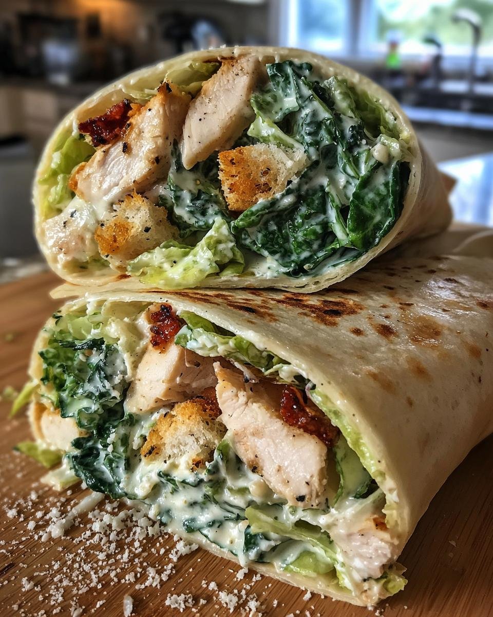 Chicken Caesar Wrap - detail 1