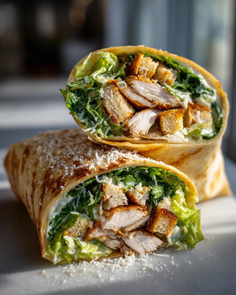 Chicken Caesar Wrap - detail 2