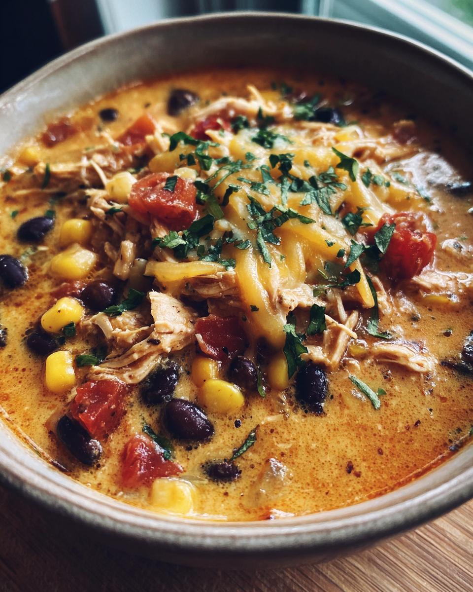 Chicken Enchilada Soup - detail 2