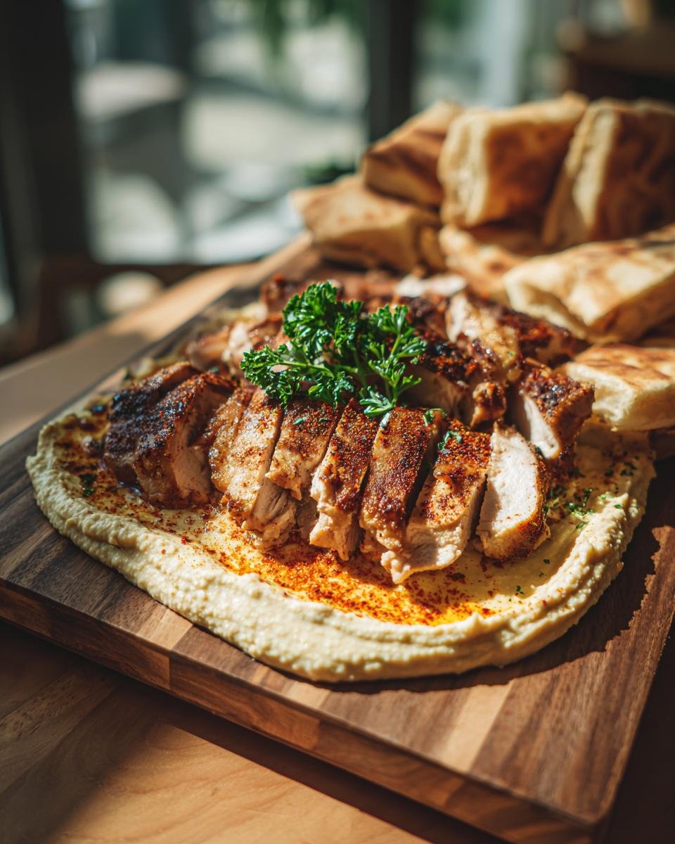 Chicken and Hummus (Meal Prep) - detail 1
