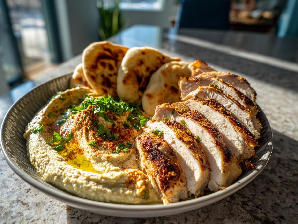 Chicken and Hummus (Meal Prep)