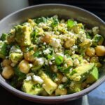 Chickpea, Avocado, & Feta Salad