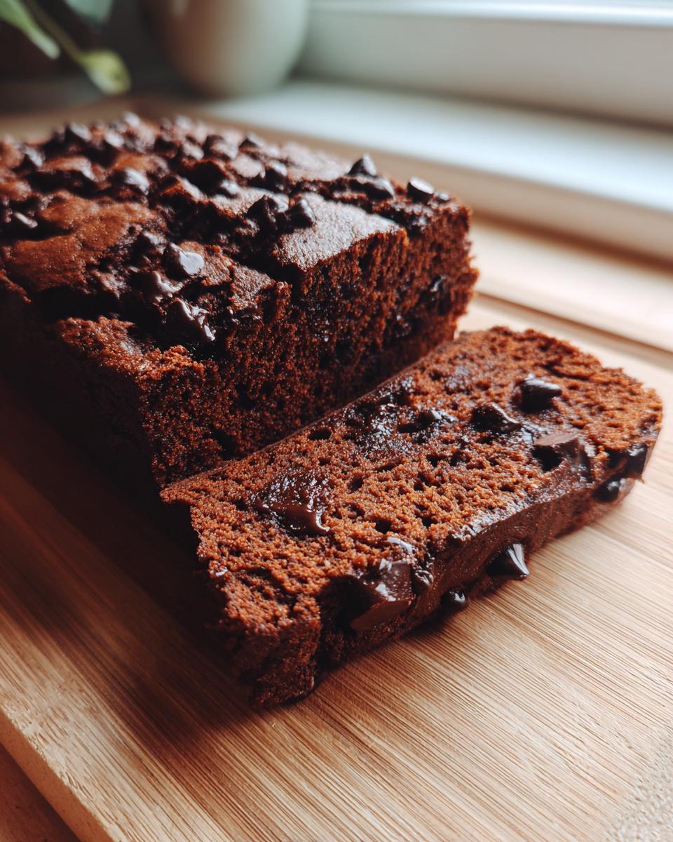 Chocolate Banana Bread - detail 2