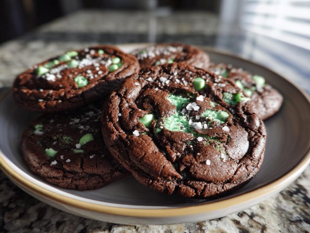 Chocolate Mint Oreo Cookies