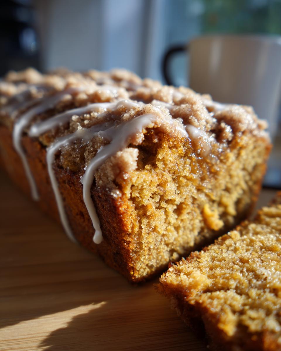 Cinnamon Streusel Pumpkin Coffee Cake - detail 1