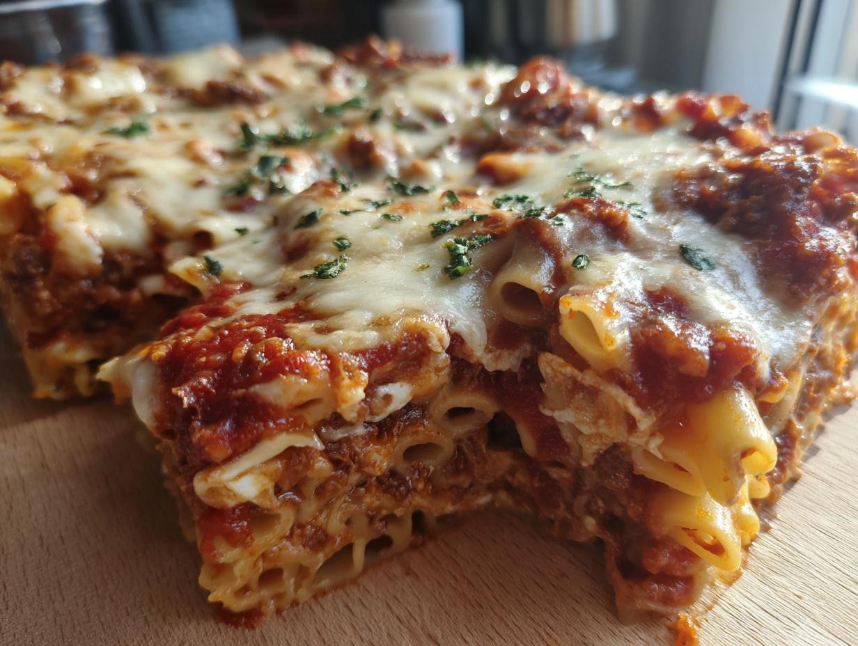 Classic Meatless Baked Ziti