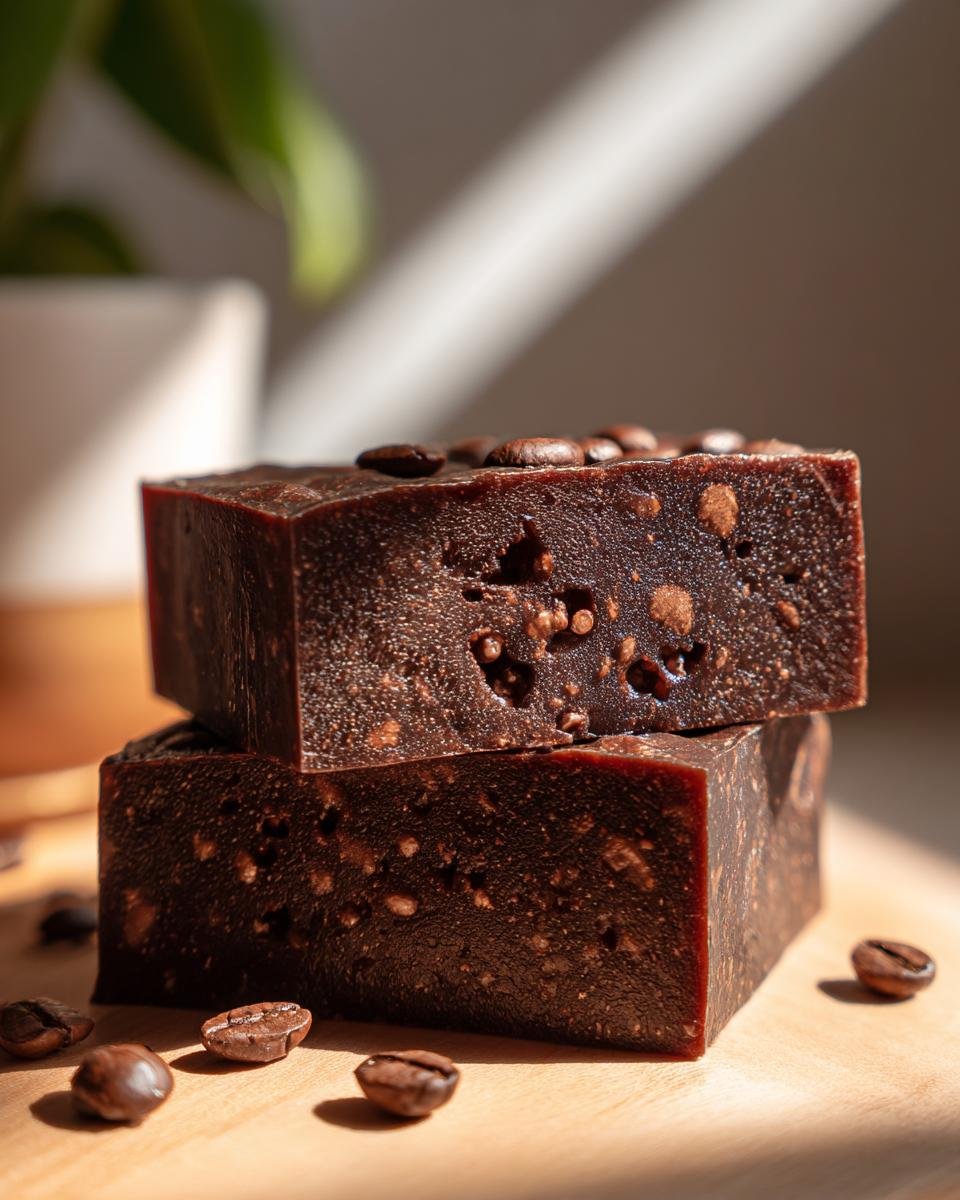 Coffee Ground Soap - detail 1
