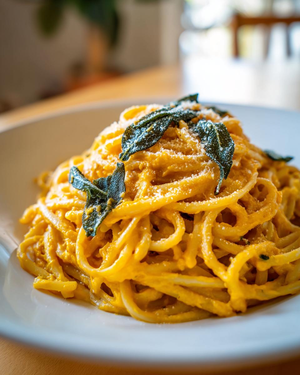 Creamy Butternut Squash Pasta - detail 1