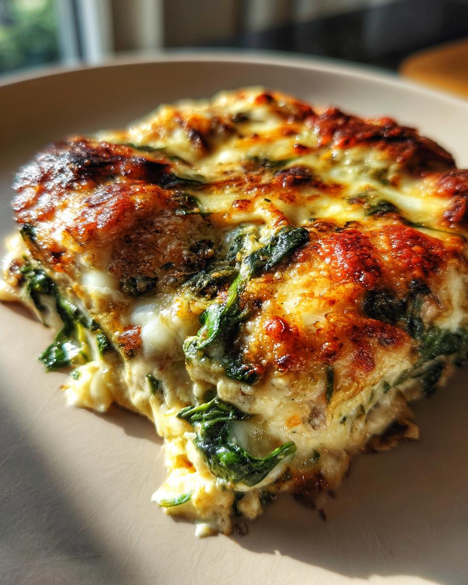 Creamy Chicken and Spinach Casserole - detail 1