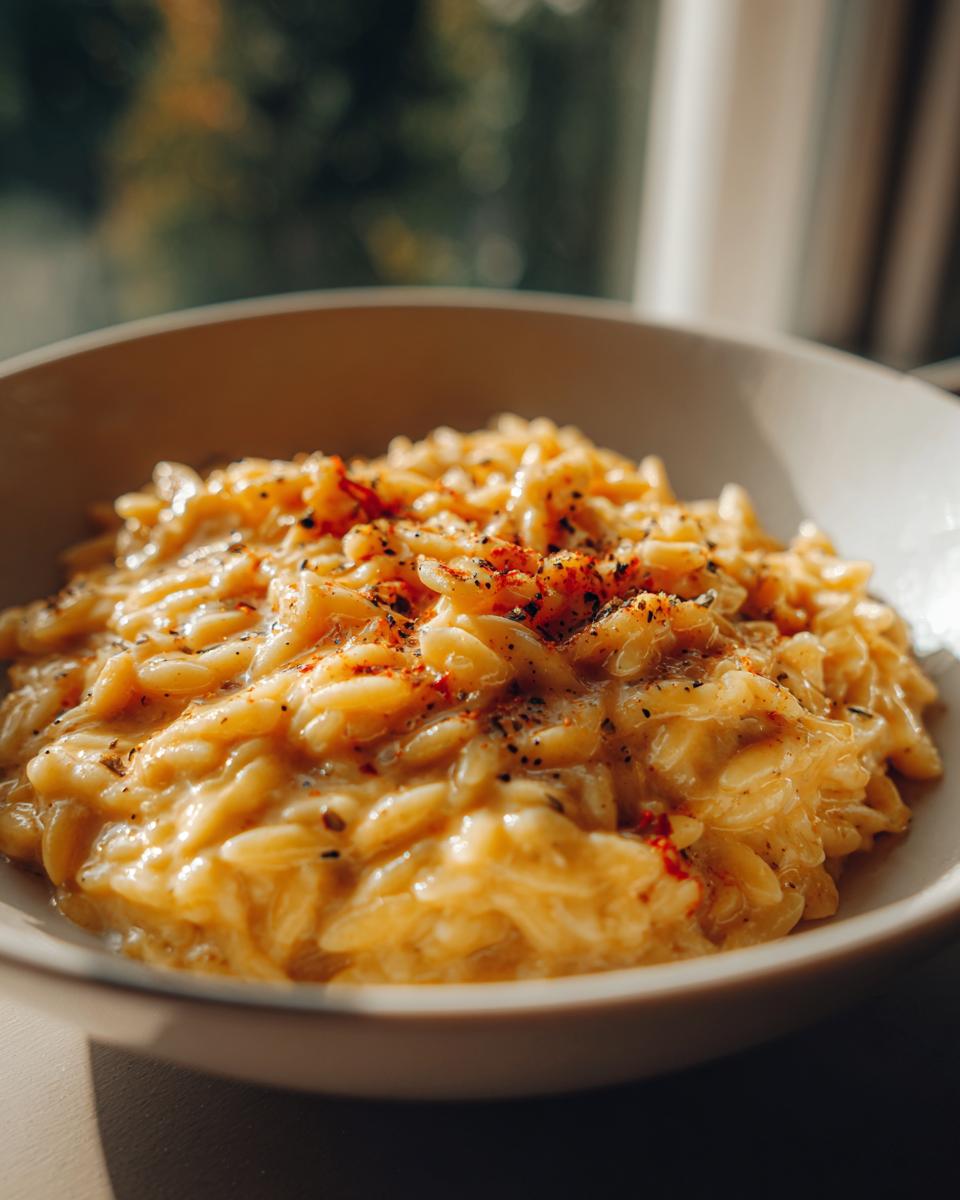 Creamy Cottage Cheese Orzo - detail 1