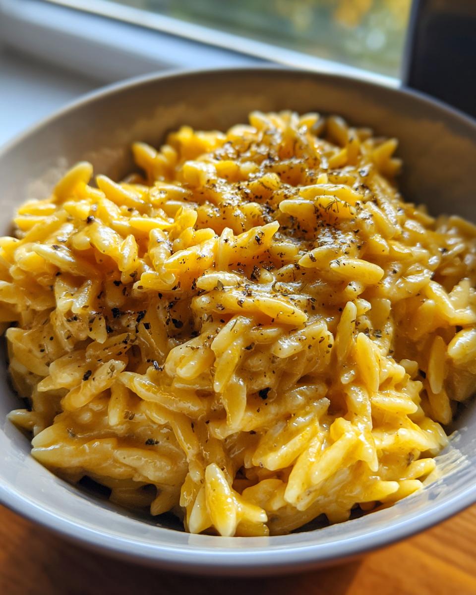 Creamy Cottage Cheese Orzo - detail 2