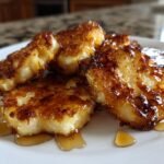 Crispy Air-Fried Halloumi with Honey Drizzle