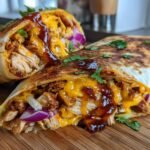 Crispy BBQ Chicken Wraps