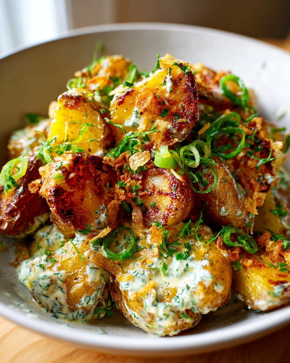 Crispy Smashed Potato Salad - detail 1