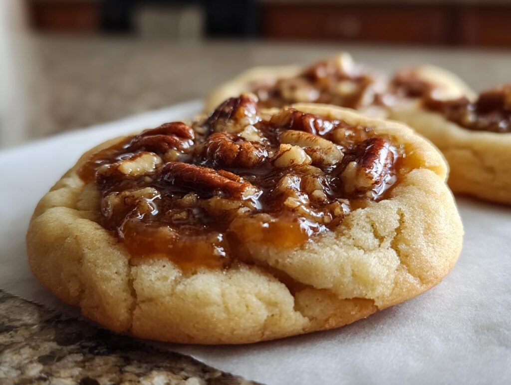 Crumbl Pecan Pie Cookies