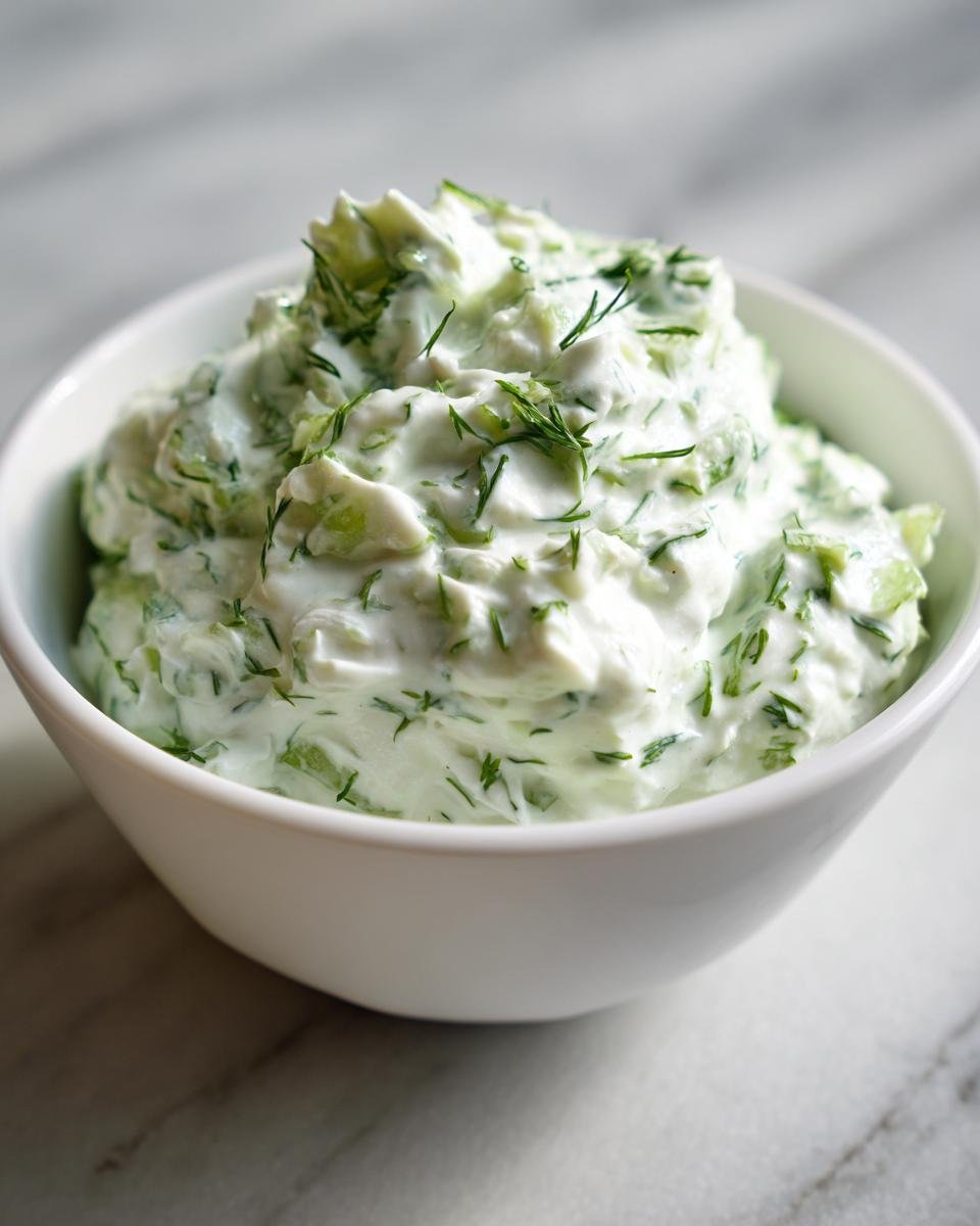 Cucumber Dill Sauce (Tzatziki Sauce) - detail 1