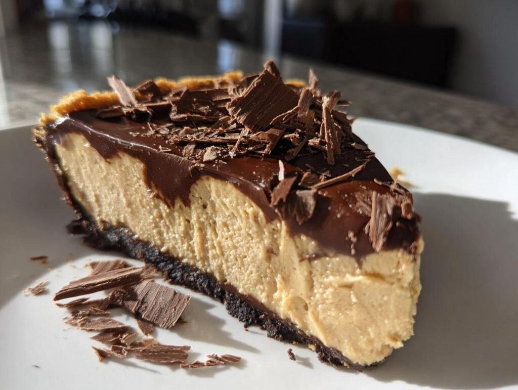 Decadent Chocolate Peanut Butter Swirl Pie