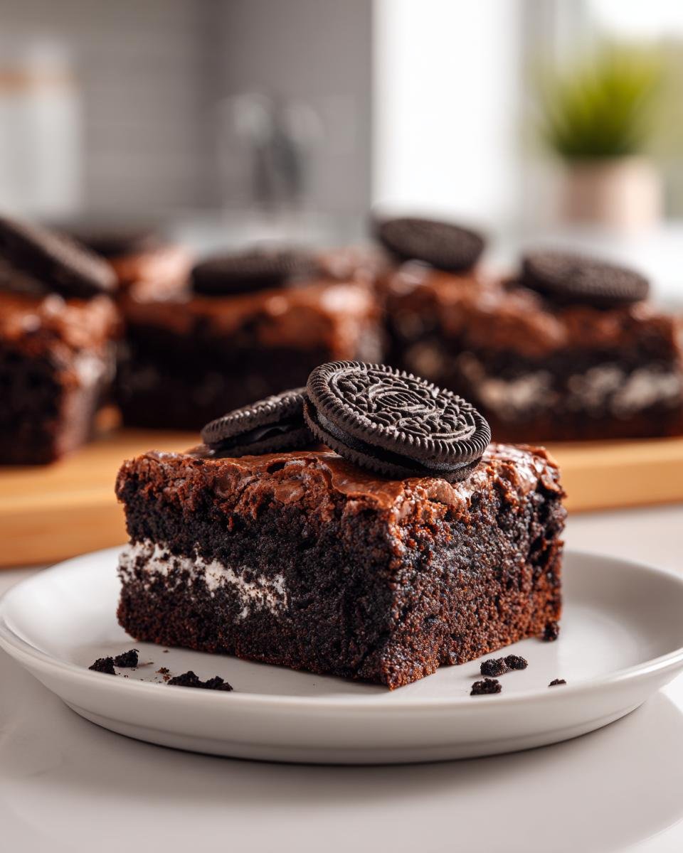 Decadent Oreo Brownies Recipe - detail 1