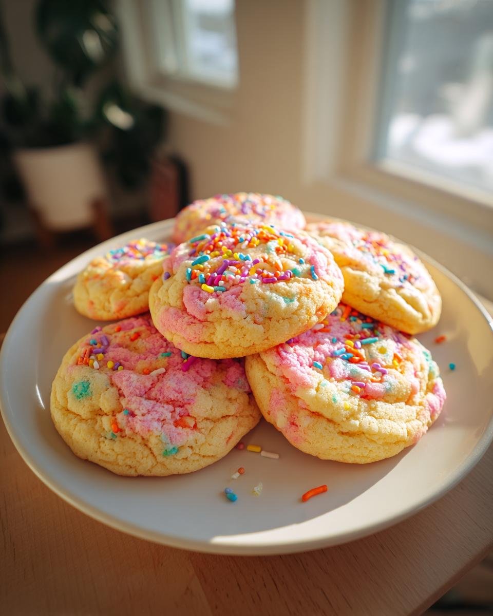 Delicious Cotton Candy Cookies Recipe - detail 2
