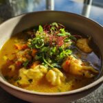 Delicious Curry Dumpling Soup