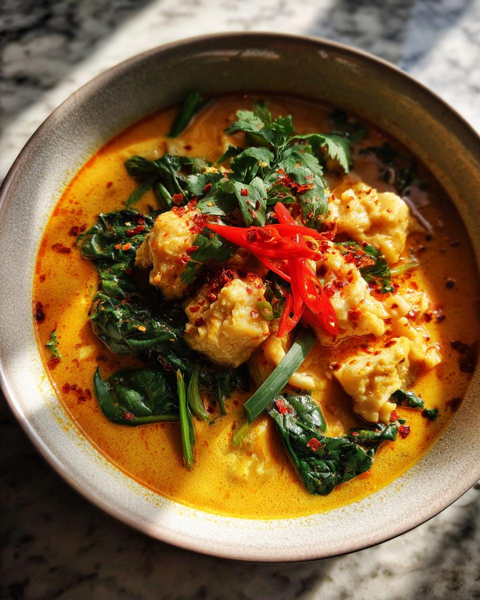 Delicious Curry Dumpling Soup - detail 2