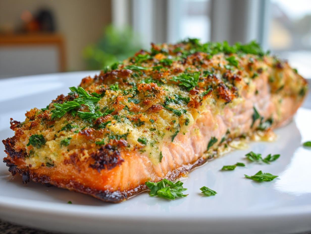 Dijon Baked Salmon