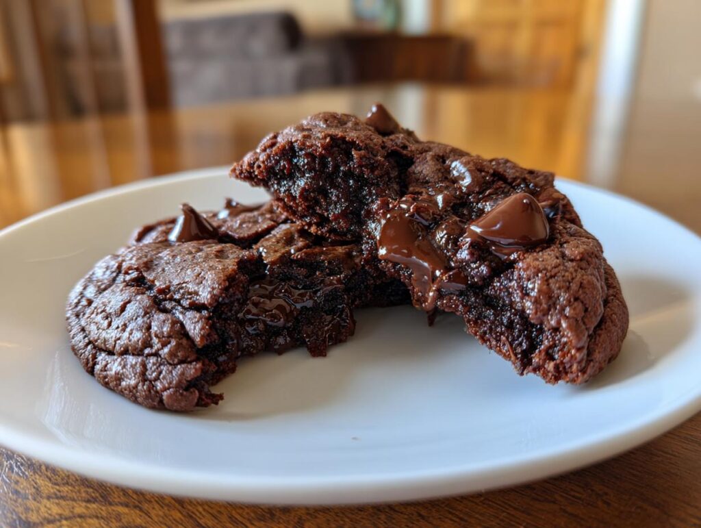 Double Chocolate Chip Cookies Recipe