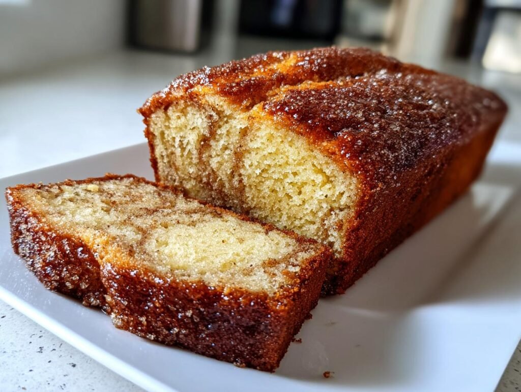 Easy Cinnamon Donut Bread
