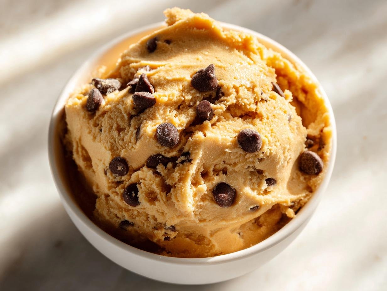 Easy Edible Cookie Dough for One