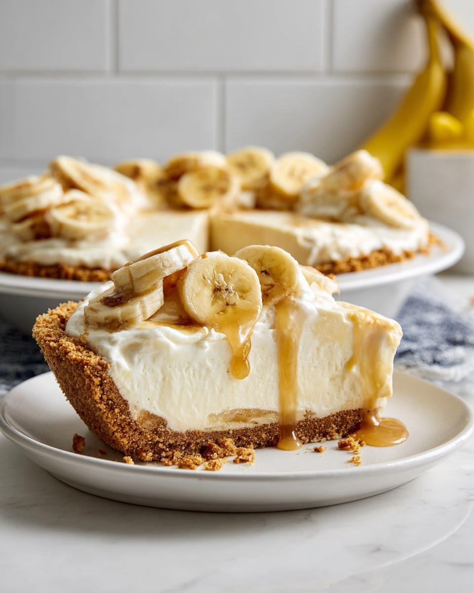 Easy No-bake Banana Cream Pie - detail 2