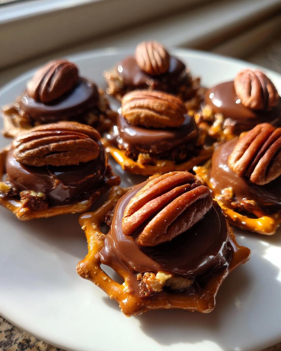 Easy Rolo Pretzel Turtles Recipe - detail 1