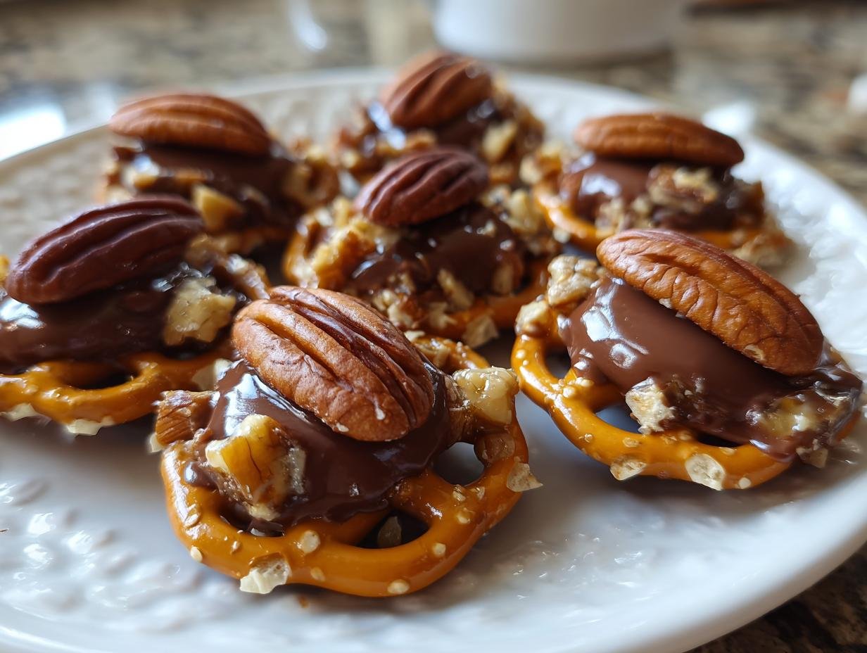 Easy Rolo Pretzel Turtles Recipe