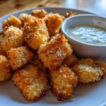 Easy Sourdough Fried Cheese Curds