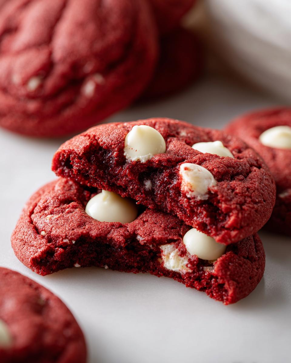 Easy Sourdough Red Velvet Cookies - detail 1