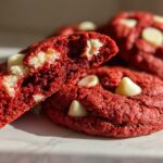 Easy Sourdough Red Velvet Cookies