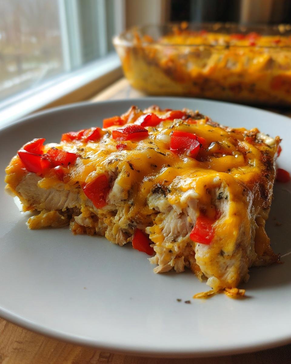 Fajita Chicken Casserole - detail 1