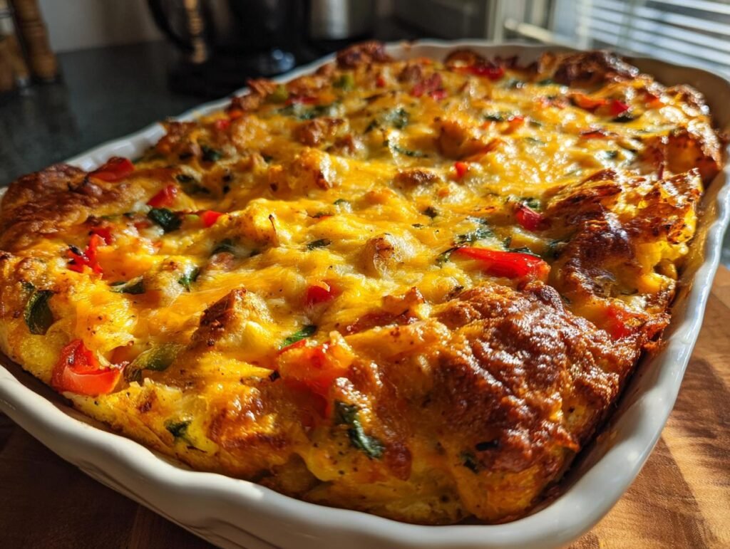 Fajita Chicken Casserole