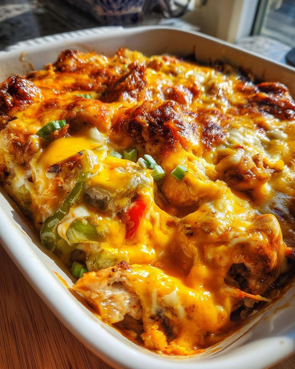 Fajita Chicken Casserole - detail 2